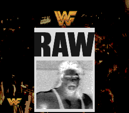 WWF Raw Title Screen